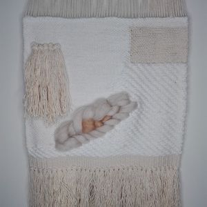 Tapestry weaving macrame wall decor